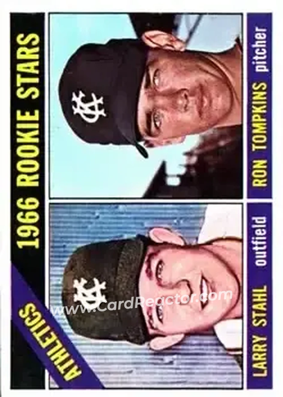 1966 Topps #107 - Card #107 - Kansas City Athletics - Front 1966 Topps #107 - Card #107 - Kansas City Athletics - Front