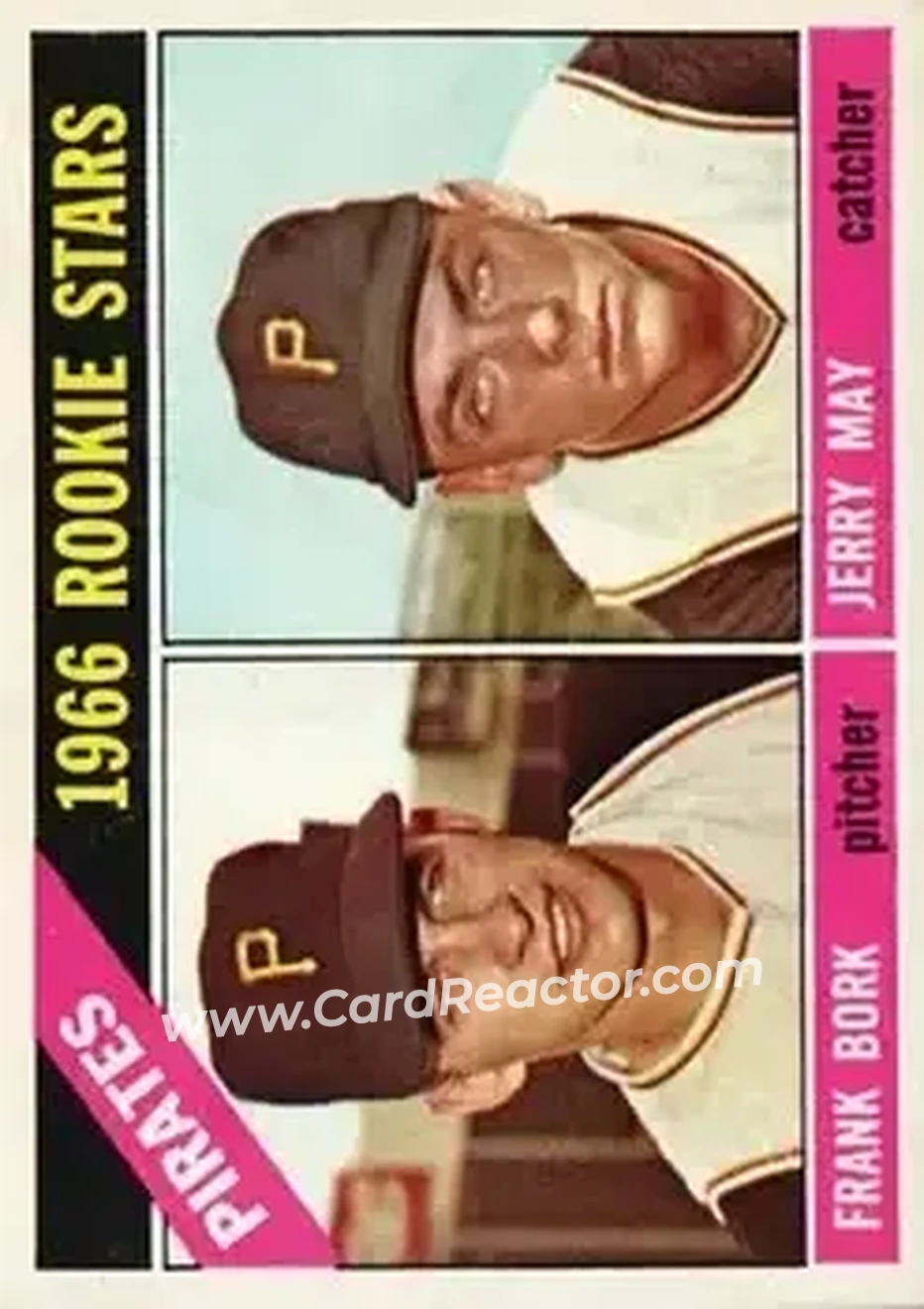 1966 Topps #123 - Card #123 - Pittsburgh Pirates - Front