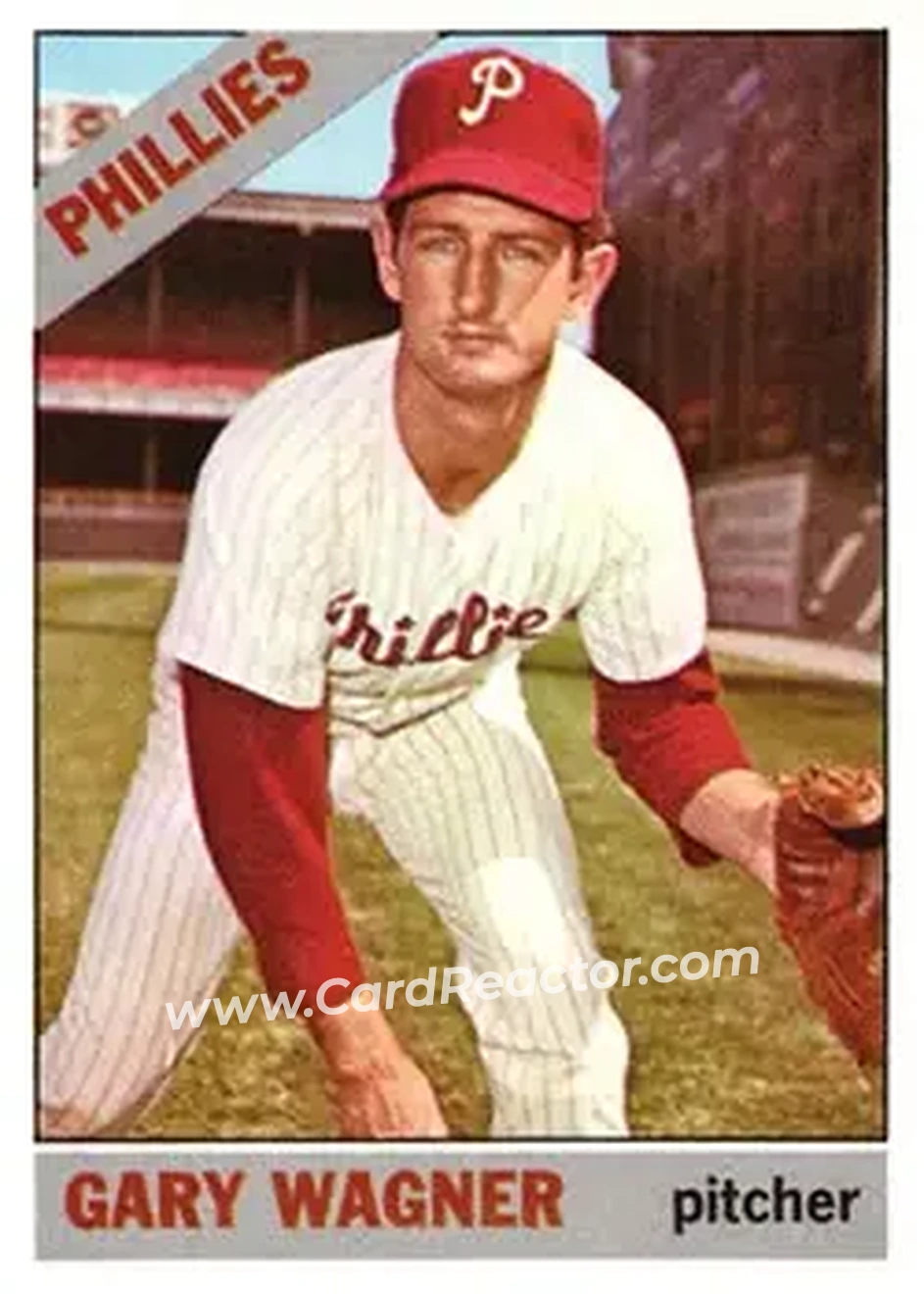 1966 Topps #151 - Gary Wagner - Philadelphia Phillies - Front