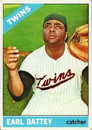 1966 Topps #240 - Earl Battey - Minnesota Twins