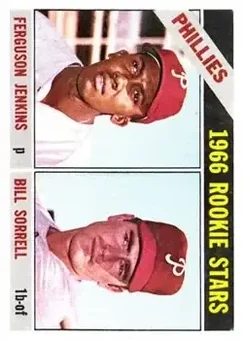 1966 Topps #254 Ferguson Jenkins & Billy Sorrell