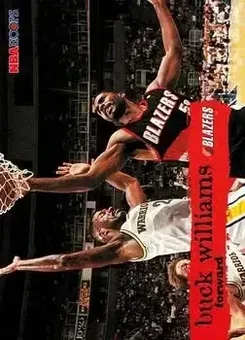 1995-96 Hoops #138 - Buck Williams - Portland Trail Blazers