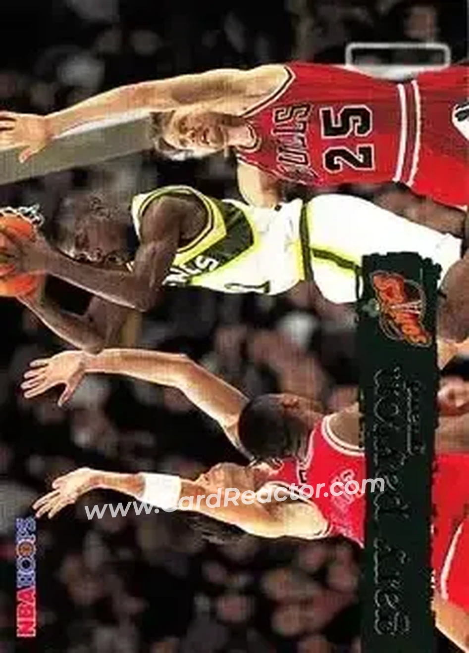 1995-96 Hoops #155 - Gary Payton - Seattle SuperSonics - Front