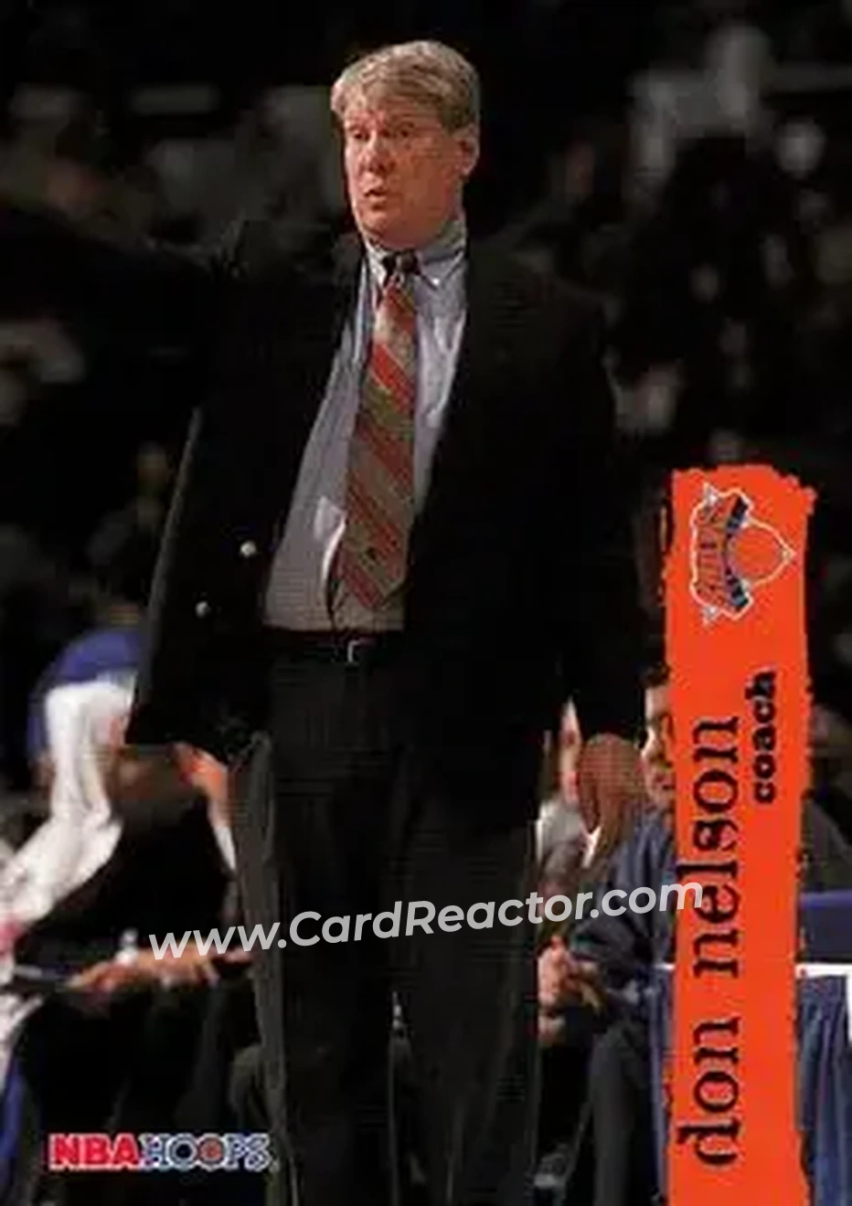 1995-96 Hoops #336 - Don Nelson - New York Knicks - Front