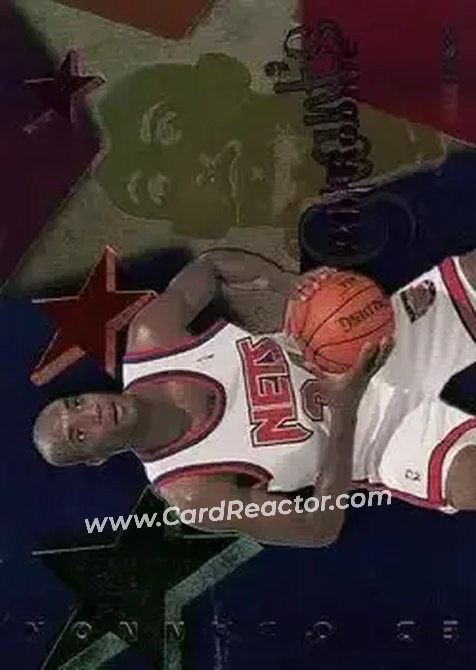 1995-96 Hoops - Grant's All-Rookies #AR7 - Ed O'Bannon - New Jersey Nets - Front
