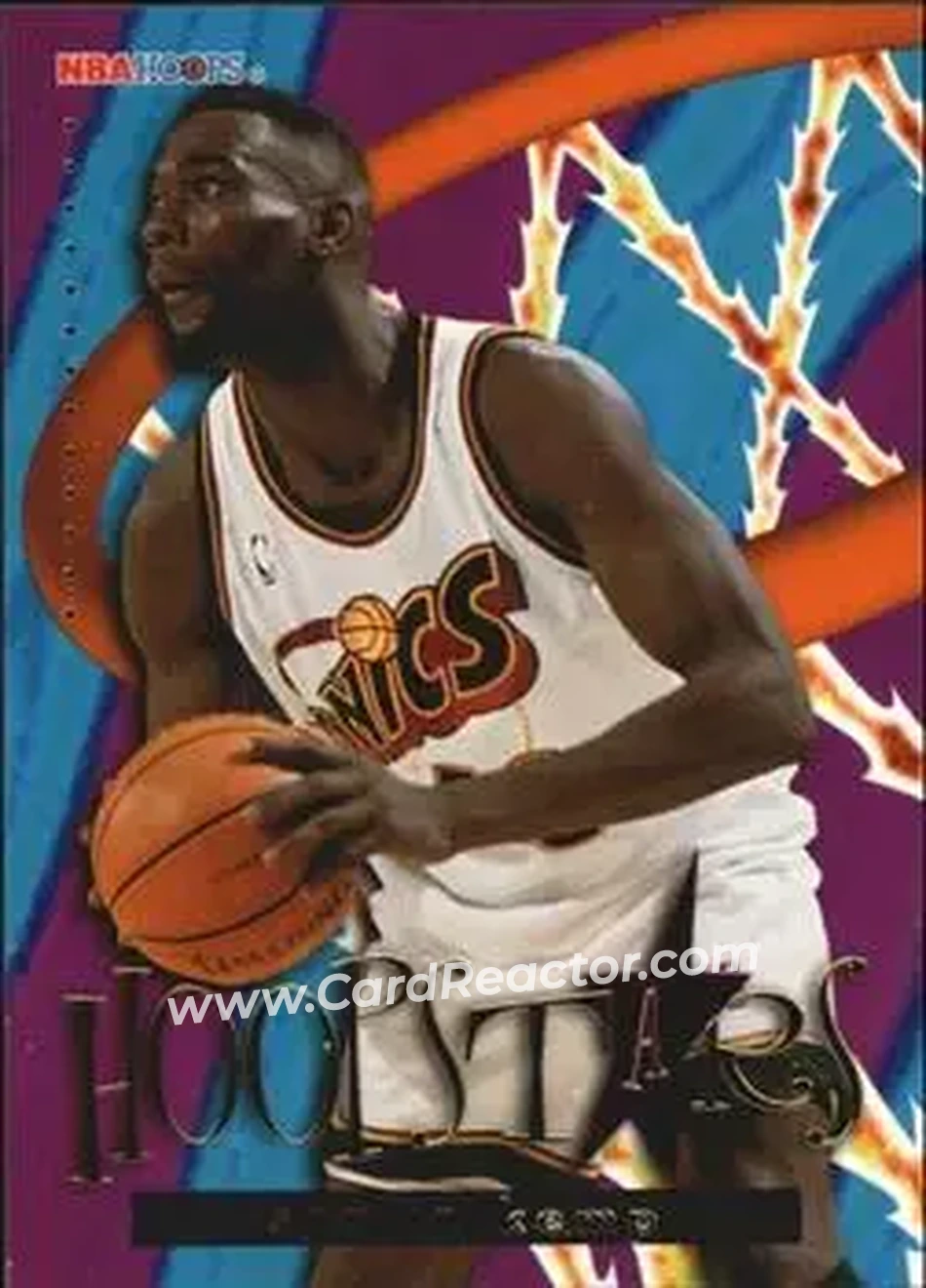 1995-96 Hoops - Hoopstars #HS9 - Shawn Kemp - Seattle SuperSonics - Front
