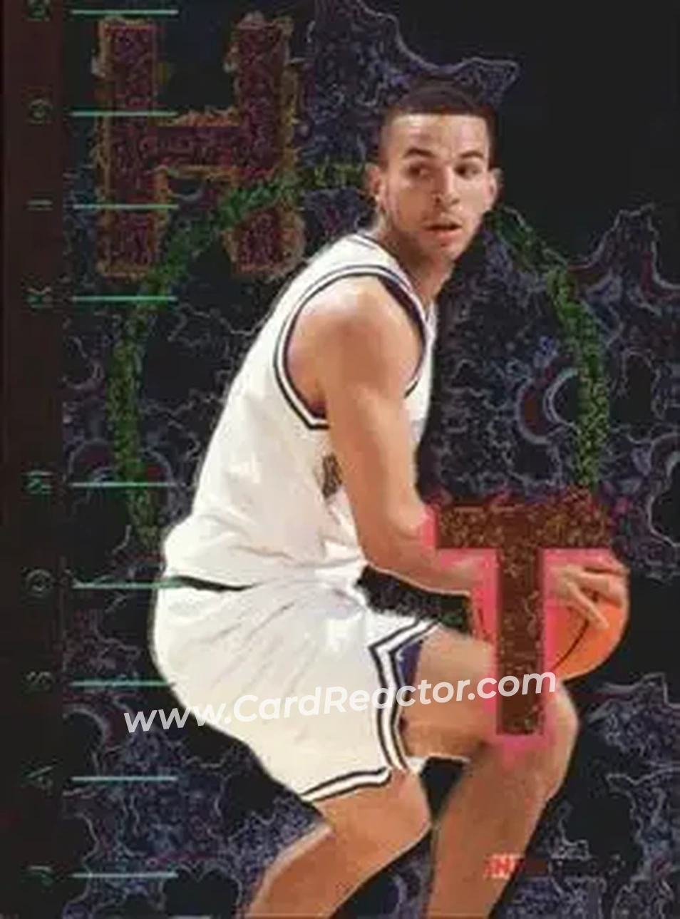 1995-96 Hoops - Hot List #2 - Jason Kidd - Dallas Mavericks - Front