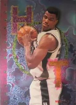 1995-96 Hoops #10 Hot List David Robinson