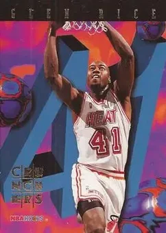 1995-96 Hoops #20 Number Crunchers Glen Rice