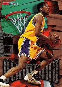 1995-96 Hoops #SL23 Slamland Eddie Jones