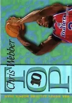 1995-96 Hoops #AR3 Top Ten Chris Webber