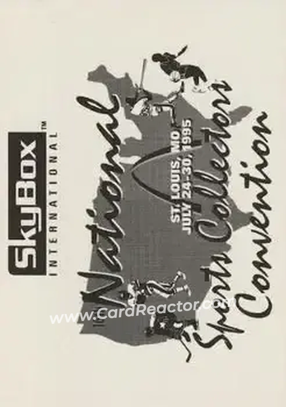 1995-96 Hoops - 1995 National Convention Promos #NNO - Card #NNO - Back