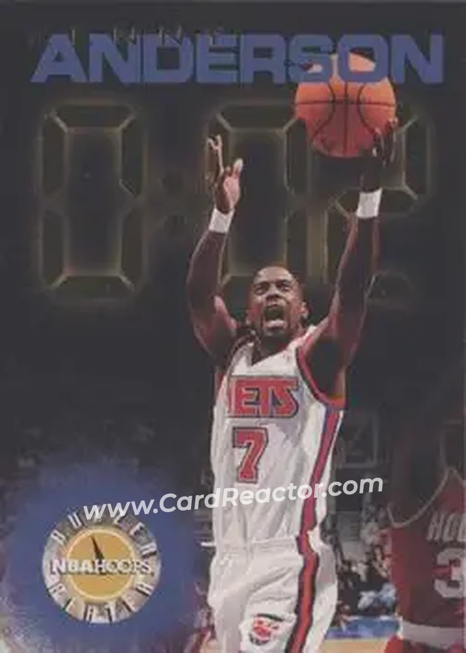 1995-96 Hoops - 1995 National Convention Promos #NNO - Kenny Anderson - New Jersey Nets - Front
