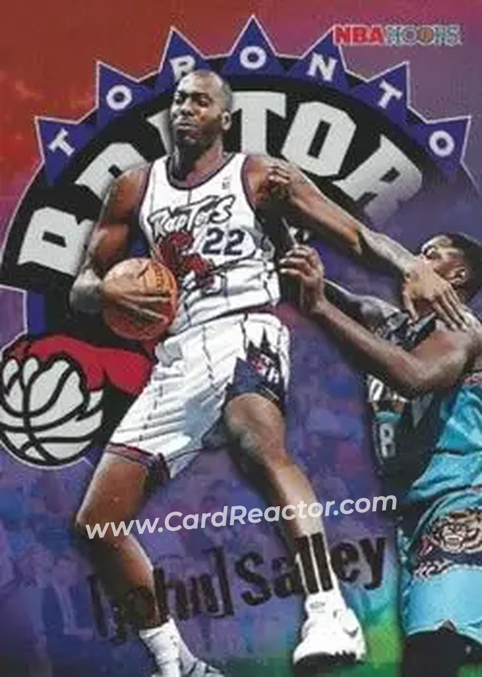 1995-96 Hoops - Series 2 Promo Singles #NNO - John Salley - Toronto Raptors - Front