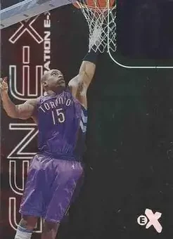 2000-01 E-X - Generation E-X #1 GE - Vince Carter - Toronto Raptors