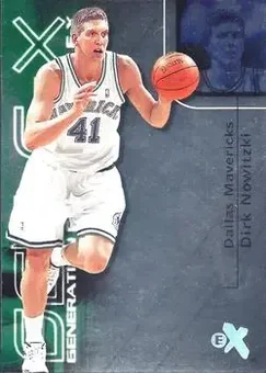 2000-01 E-X - Generation E-X #7 GE - Dirk Nowitzki - Dallas Mavericks