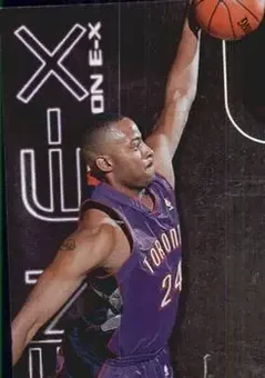 2000-01 E-X - Generation E-X #8 GE - Morris Peterson - Toronto Raptors