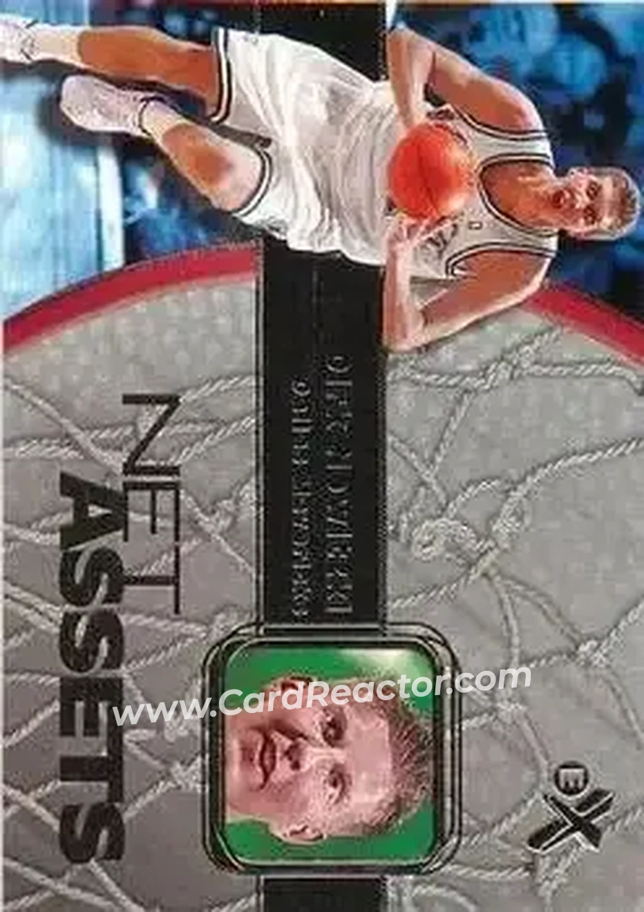 2000-01 E-X - Net Assets #5 NA - Dirk Nowitzki - Dallas Mavericks