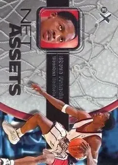 2000-01 E-X - Net Assets #14 NA - Steve Francis - Houston Rockets