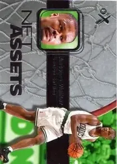 2000-01 E-X - Net Assets #15 NA - Antoine Walker - Boston Celtics