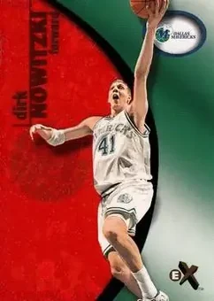 2000-01 E-X - Essential Credentials #16 - Dirk Nowitzki - Dallas Mavericks