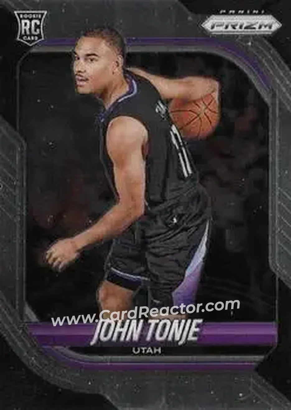 2025-26 Panini Prizm #42 - John Tonje - Utah Jazz - Front