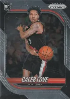 2025-26 Panini Prizm #49 - Caleb Love - Portland Trail Blazers