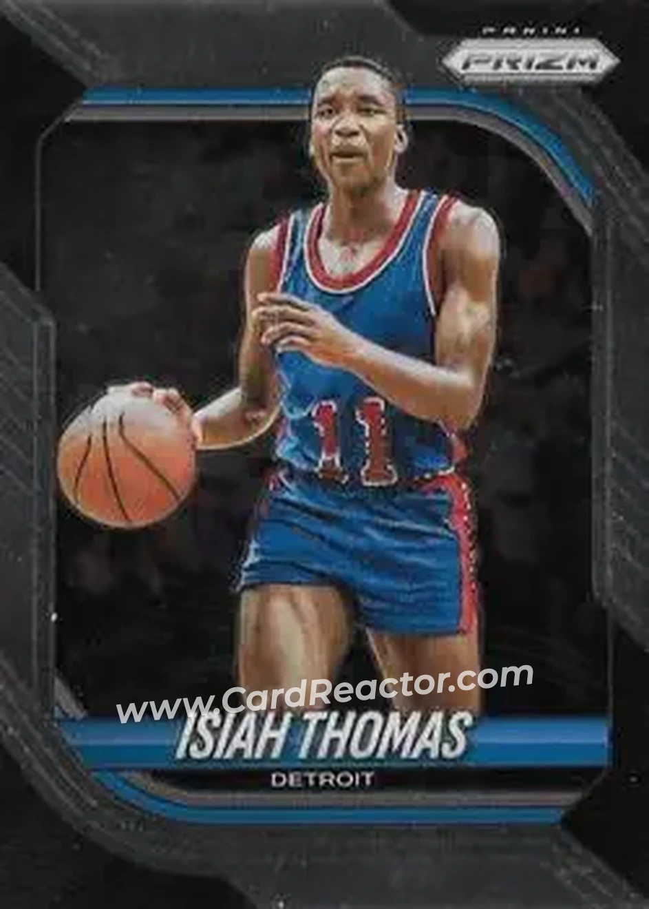 2025-26 Panini Prizm #171 - Isiah Thomas - Detroit Pistons - Front 2025-26 Panini Prizm #171 - Isiah Thomas - Detroit Pistons - Front