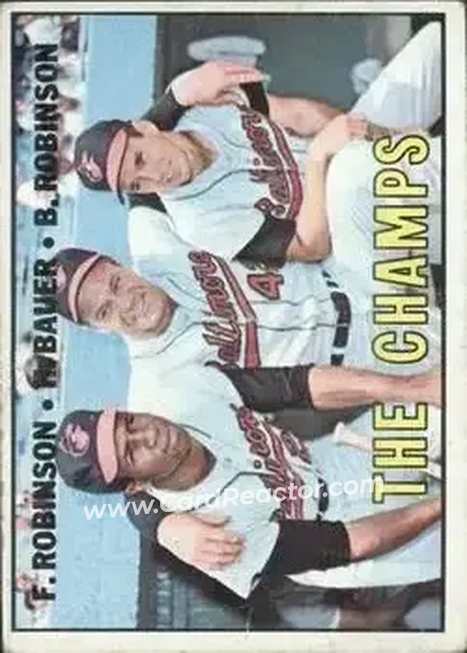 1967 Topps #1 - Card #1 - Baltimore Orioles - Front