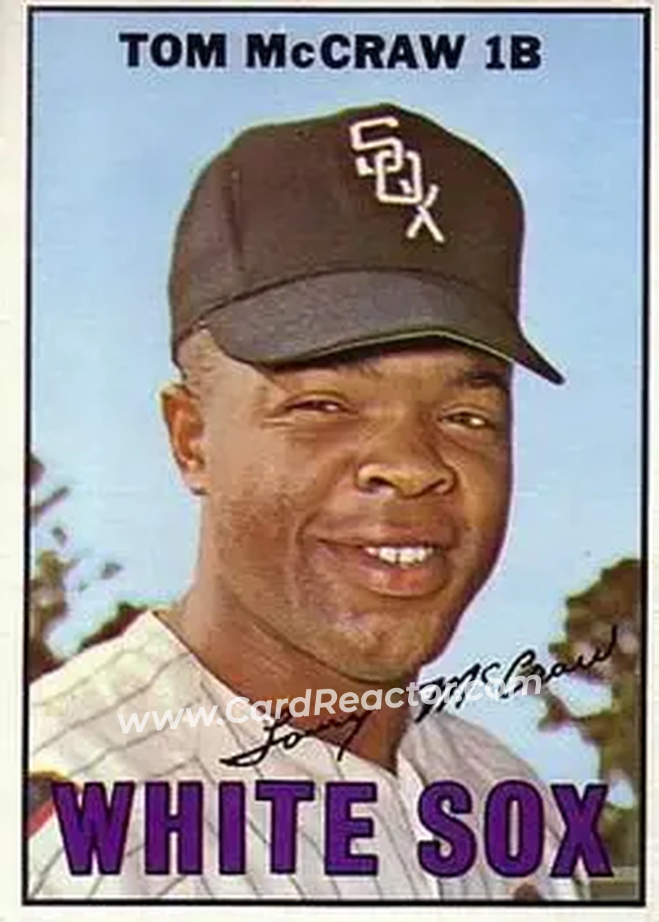 1967 Topps #29 - Tommy McCraw - Chicago White Sox - Front