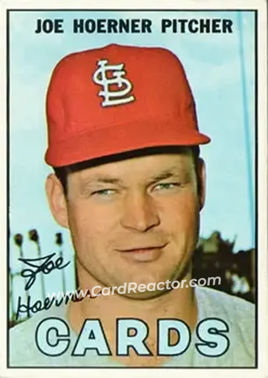 1967 Topps #41 - Joe Hoerner - St. Louis Cardinals - Front