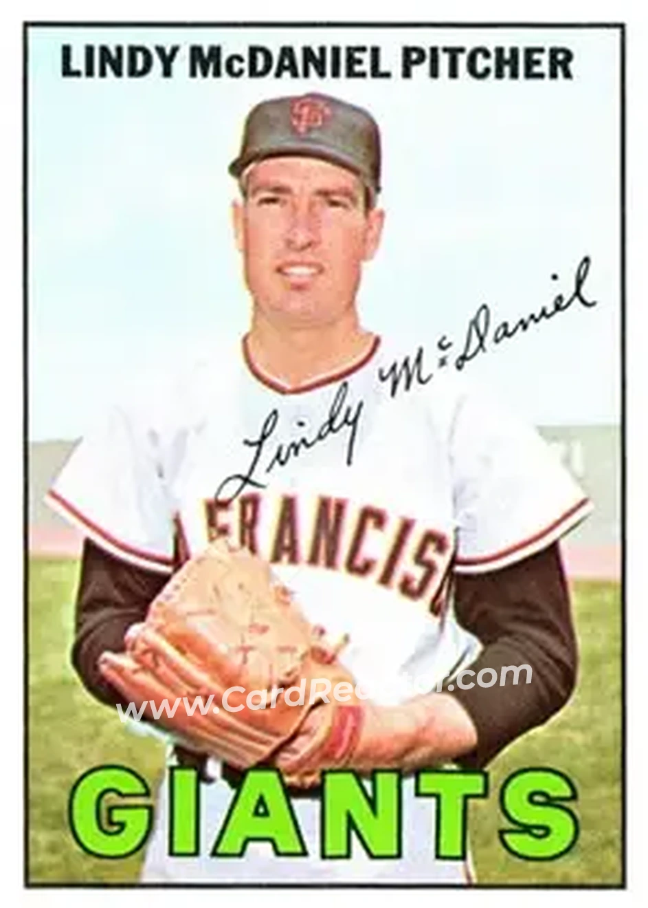 1967 Topps #46 - Lindy McDaniel - San Francisco Giants - Front
