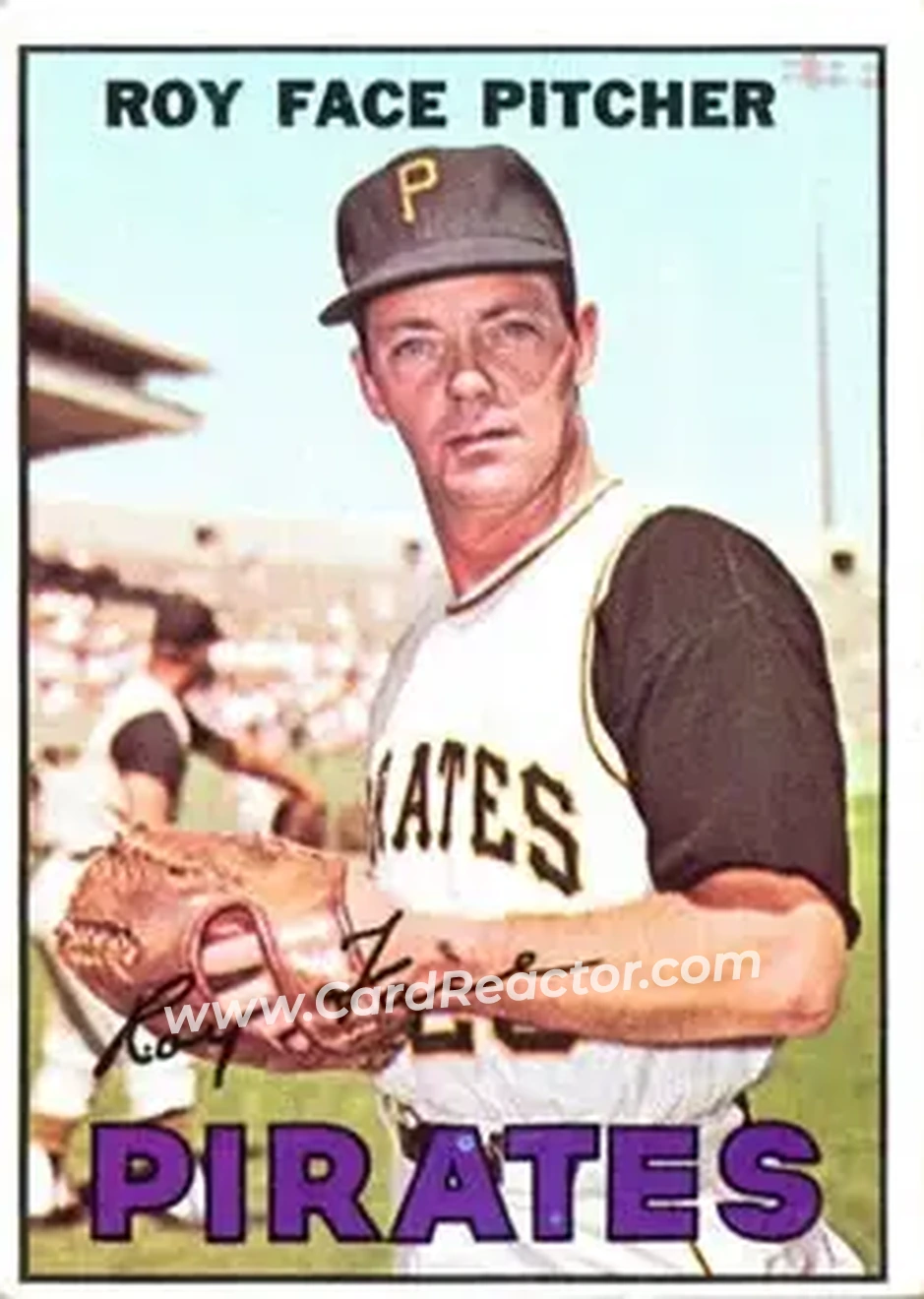 1967 Topps #49 - Roy Face - Pittsburgh Pirates - Front
