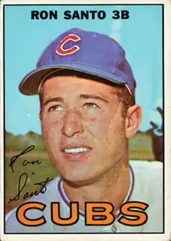 1967 Topps #70 Ron Santo