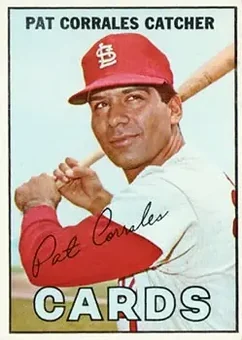 1967 Topps #78 - Pat Corrales - St. Louis Cardinals