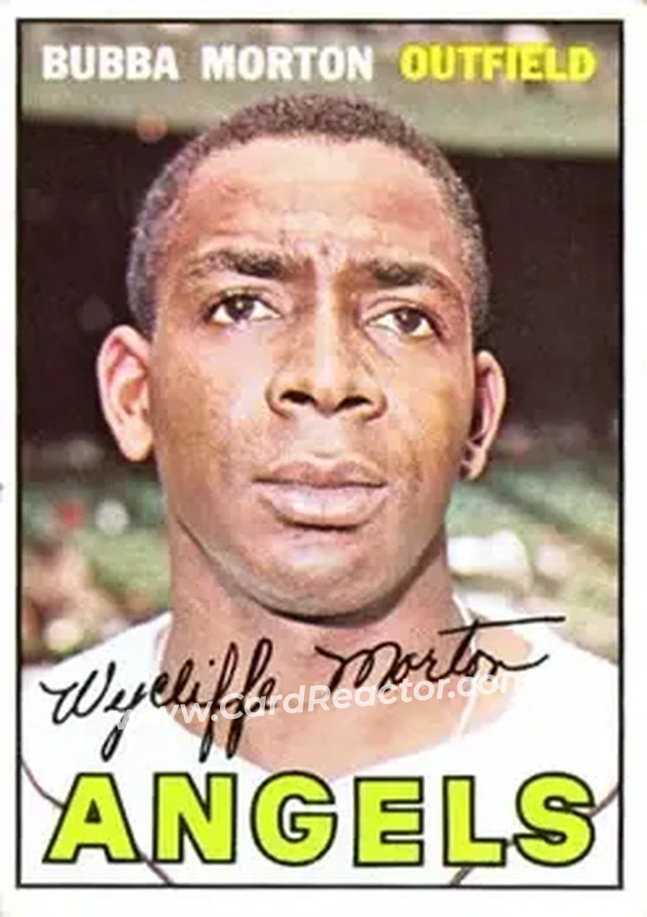 1967 Topps #79 - Bubba Morton - California Angels - Front