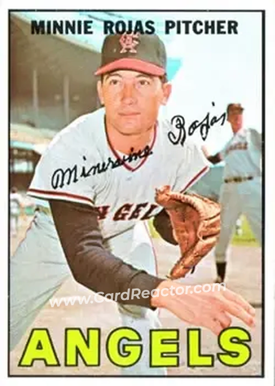 1967 Topps #104 - Minnie Rojas - California Angels - Front