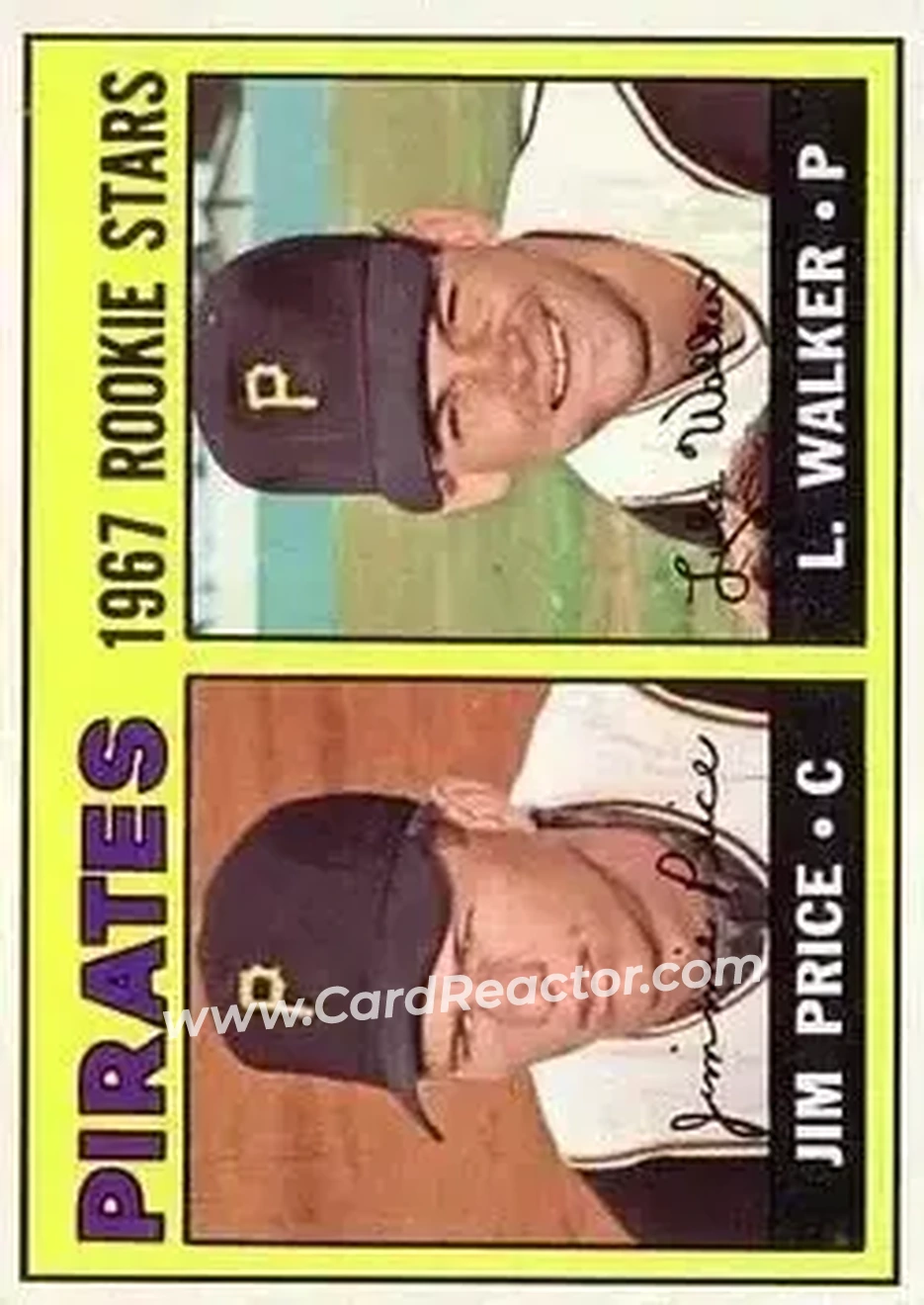 1967 Topps #123 - Card #123 - Pittsburgh Pirates - Front