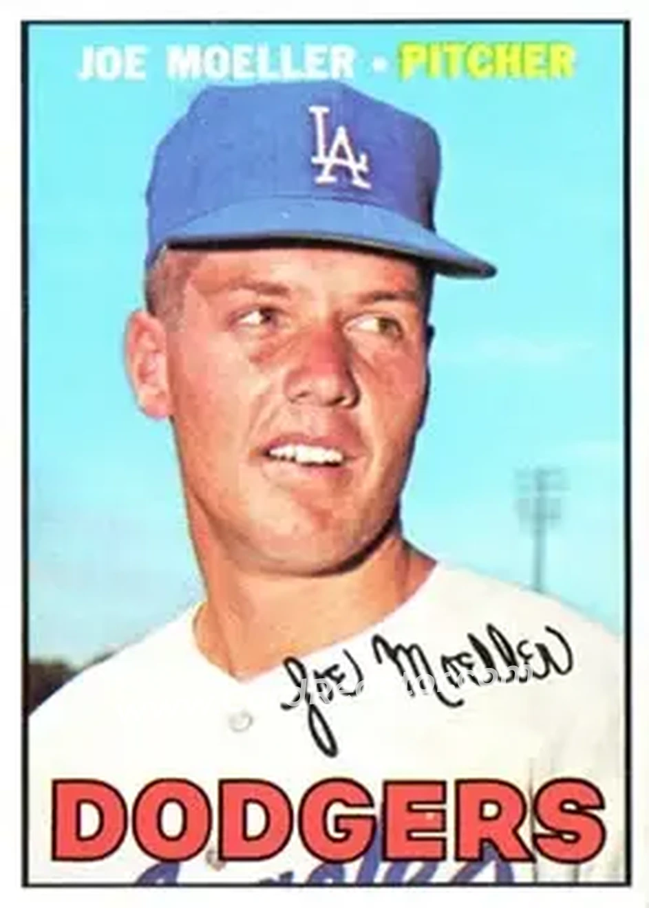 1967 Topps #149 - Joe Moeller - Los Angeles Dodgers - Front
