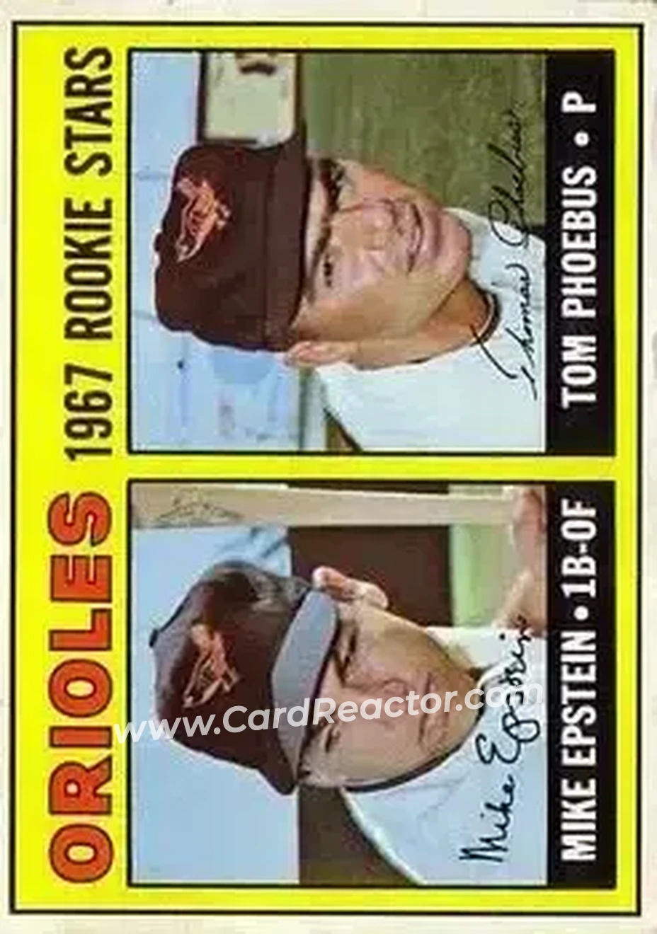 1967 Topps #204 - Card #204 - Baltimore Orioles - Front