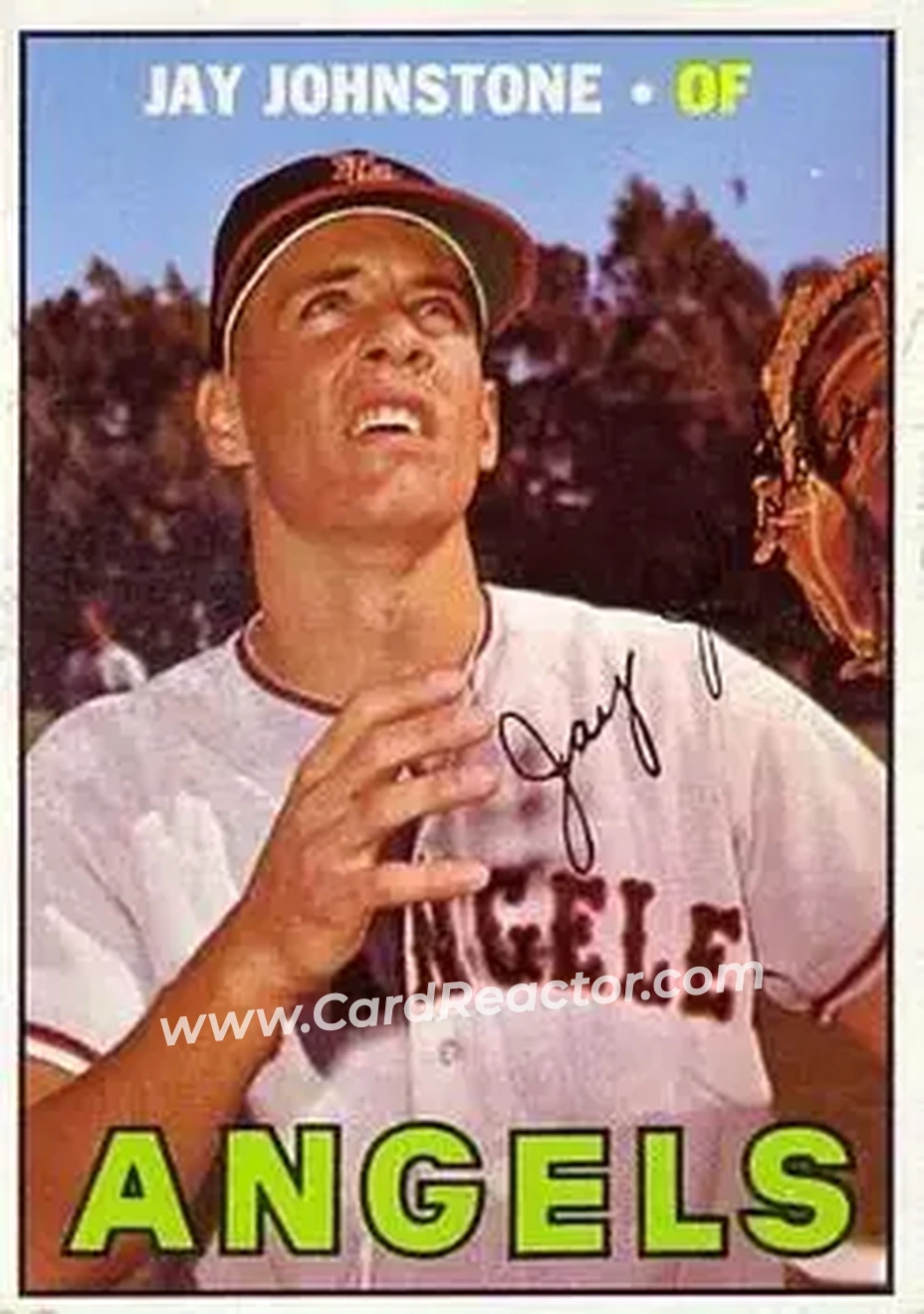 1967 Topps #213 - Jay Johnstone - California Angels - Front 1967 Topps #213 - Jay Johnstone - California Angels - Front