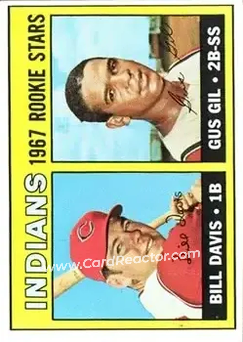 1967 Topps #253 - Card #253 - Cleveland Indians - Front