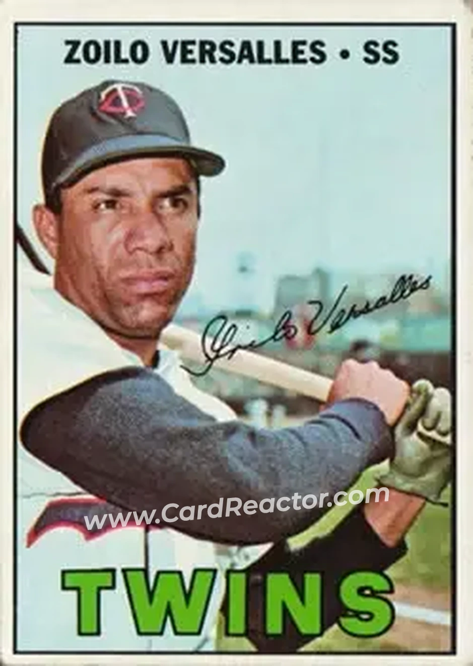 1967 Topps #270 - Zoilo Versalles - Minnesota Twins - Front