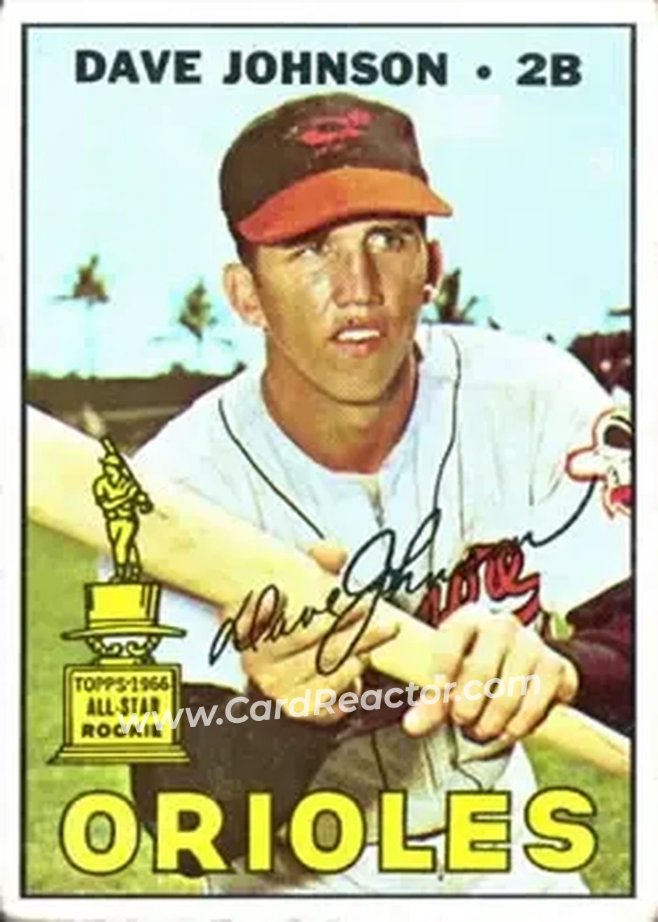 1967 Topps #363 - Dave Johnson - Baltimore Orioles - Front