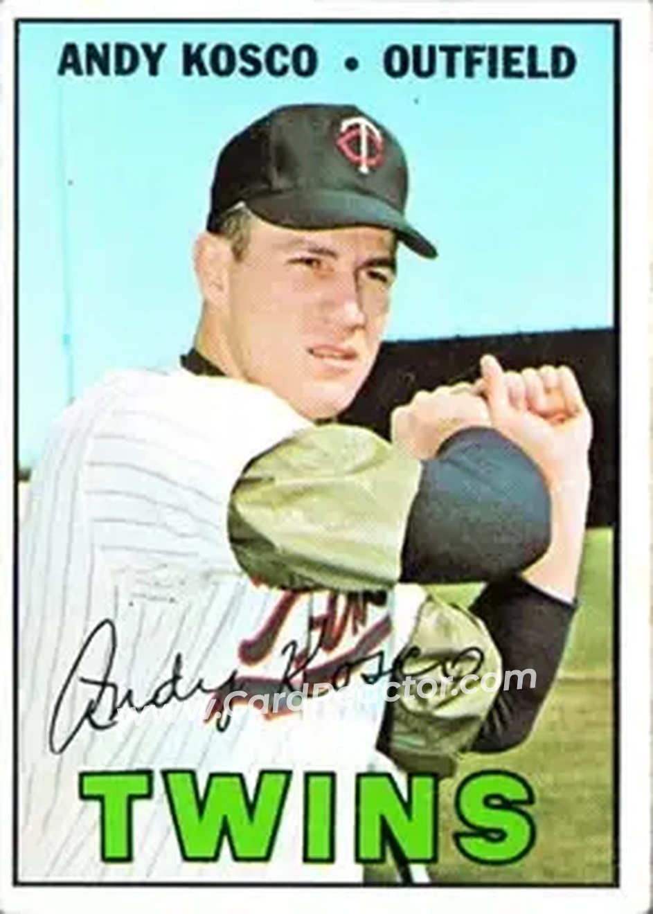 1967 Topps #366 - Andy Kosco - Minnesota Twins - Front