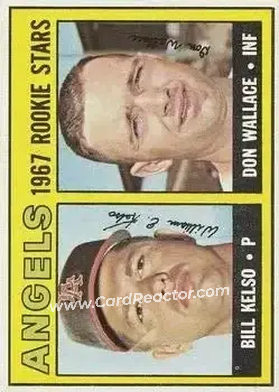 1967 Topps #367 - Card #367 - California Angels - Front