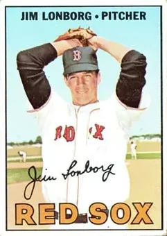 1967 Topps #371 - Jim Lonborg - Boston Red Sox