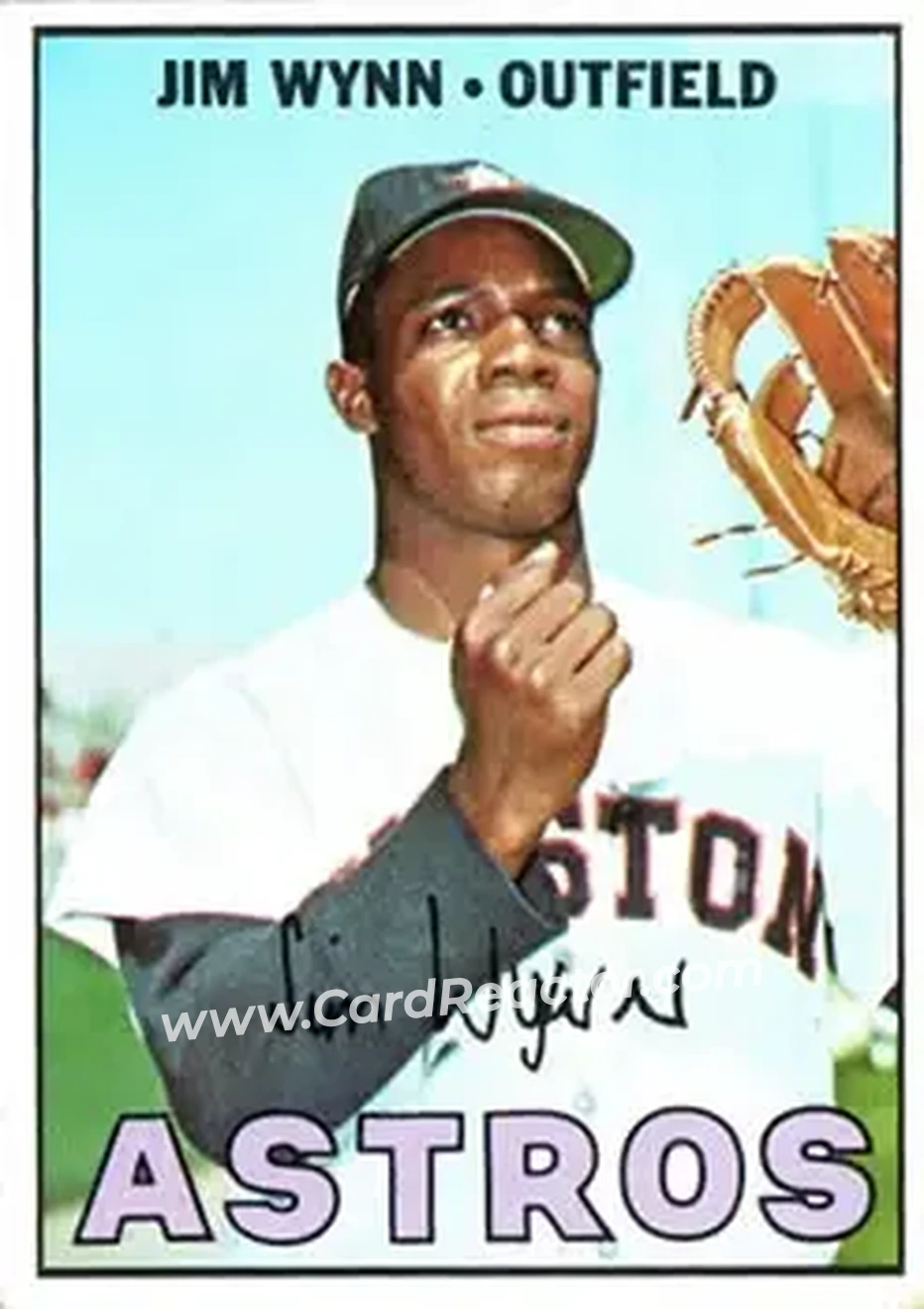 1967 Topps #390 - Jim Wynn - Houston Astros - Front