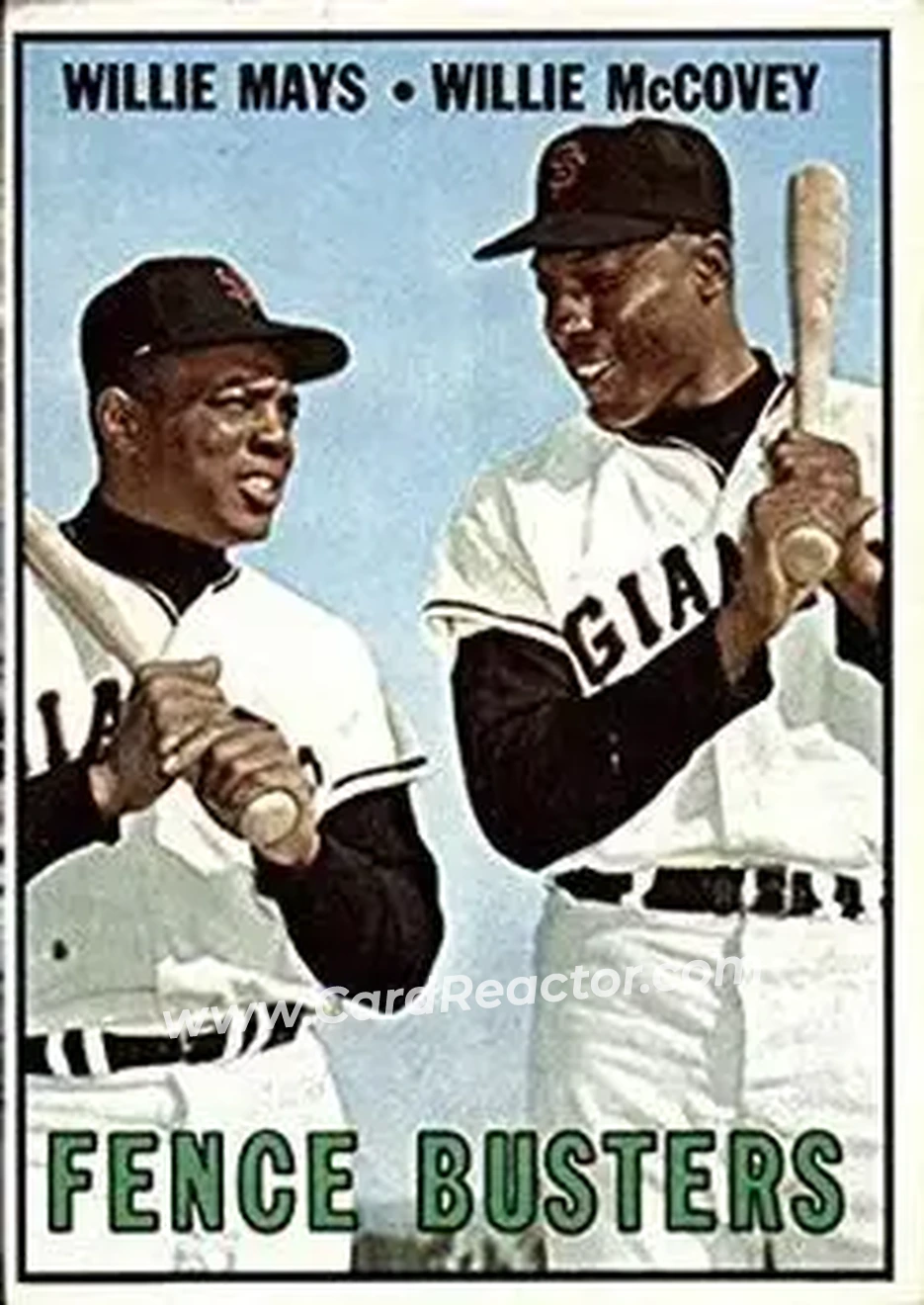 1967 Topps #423 - Card #423 - San Francisco Giants - Front 1967 Topps #423 - Card #423 - San Francisco Giants - Front