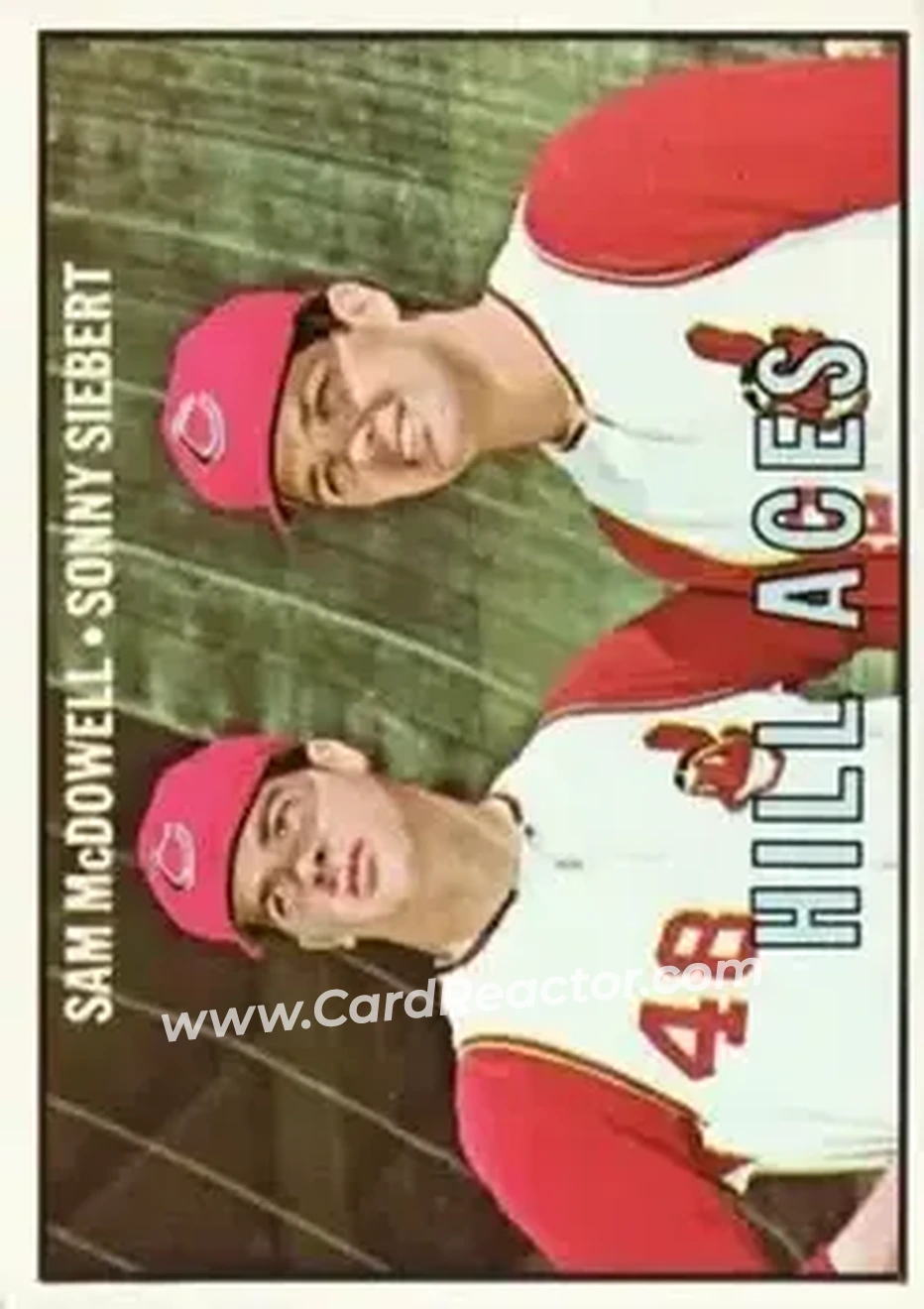1967 Topps #463 - Card #463 - Cleveland Indians - Front 1967 Topps #463 - Card #463 - Cleveland Indians - Front
